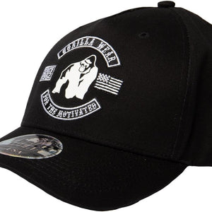 Gorilla Wear Darlington Cap - Black - Urban Gym Wear