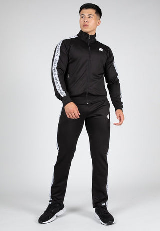 Gorilla Wear Delaware Track Pants - Black - Urban Gym Wear