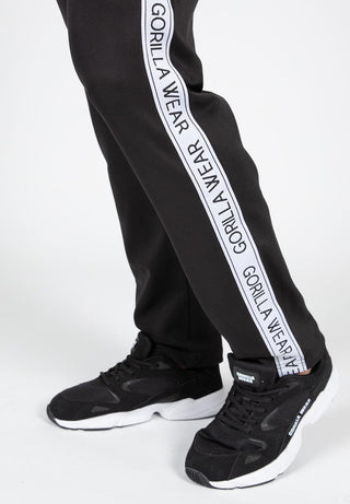 Gorilla Wear Delaware Track Pants - Black - Urban Gym Wear