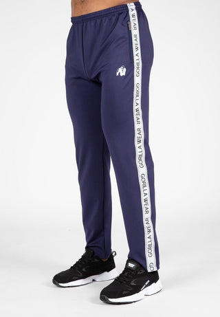 Gorilla Wear Delaware Track Pants - Navy - Urban Gym Wear