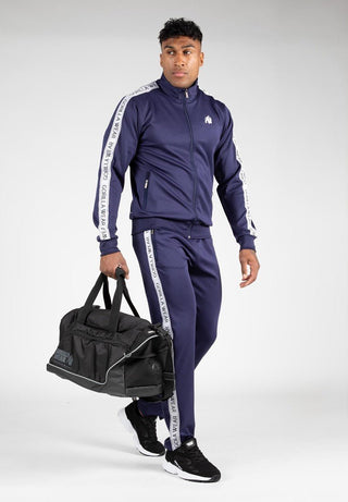 Gorilla Wear Delaware Track Pants - Navy - Urban Gym Wear