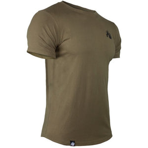 Gorilla Wear Detroit T-Shirt - Army Green - Urban Gym Wear