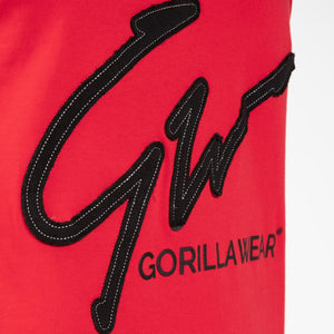 Gorilla Wear Evansville Tank Top - Red - Urban Gym Wear