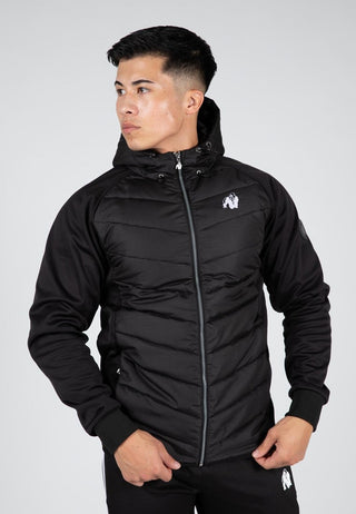 Gorilla Wear Felton Jacket - Black - Urban Gym Wear