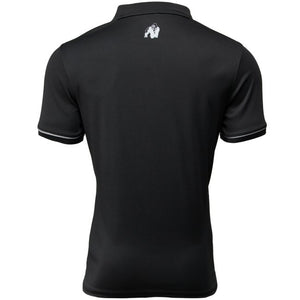 Gorilla Wear Forbes Polo - Black - Urban Gym Wear