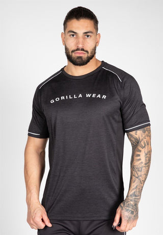 Gorilla Wear Fremont T-Shirt - Black/White - Urban Gym Wear