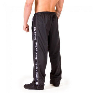Gorilla Wear Functional Mesh Pants - Black-White - Urban Gym Wear