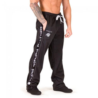 Gorilla Wear Functional Mesh Pants - Black-White - Urban Gym Wear