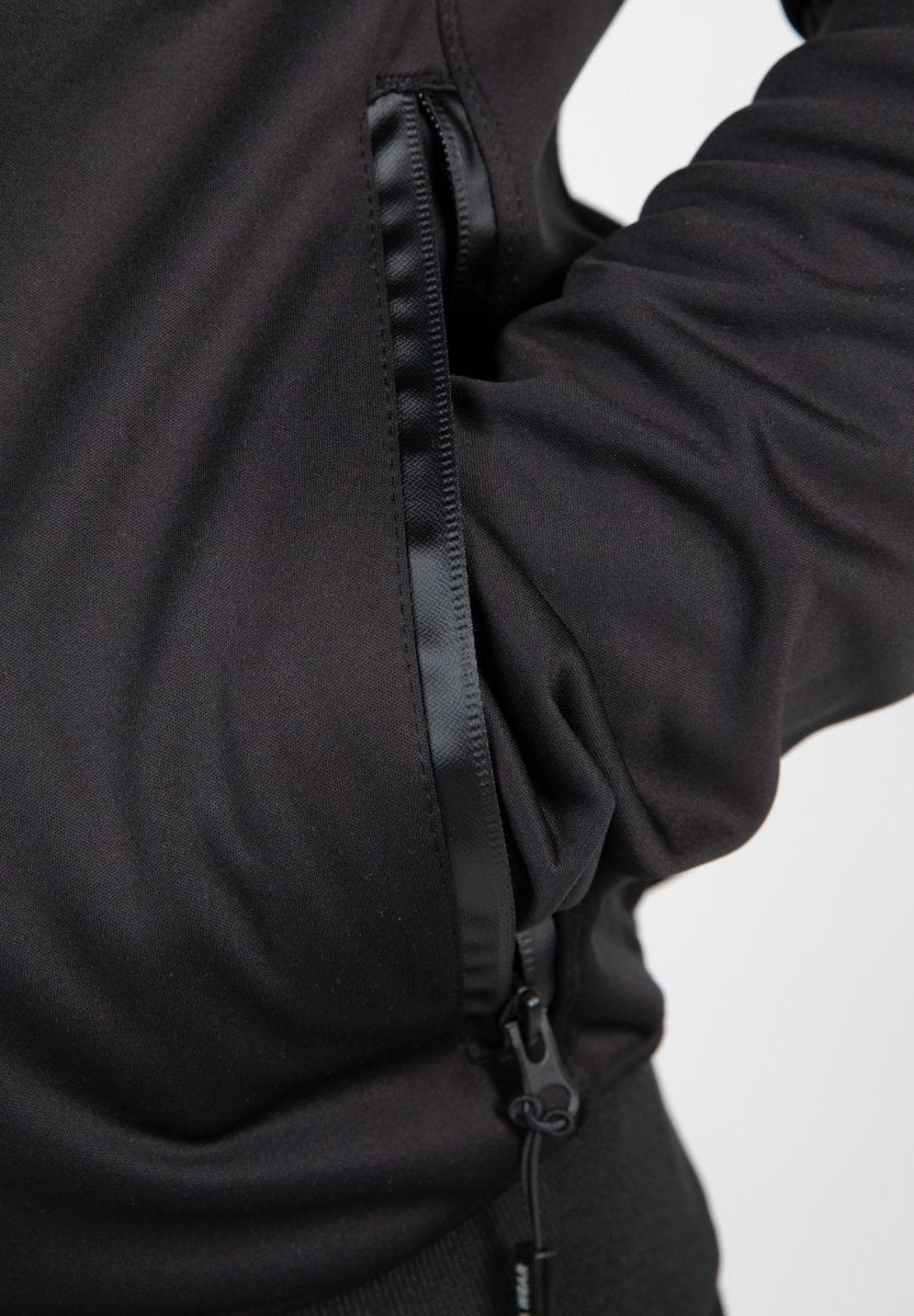 Gym Shell Jacket Gorilla Wear Glendale Softshell Jacket - Black - Urban Gym Wear