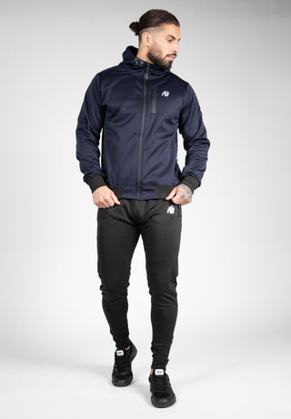 Gorilla Wear Glendale Softshell Jacket - Navy - Urban Gym Wear