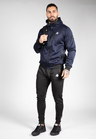 Gorilla Wear Glendale Softshell Jacket - Navy - Urban Gym Wear