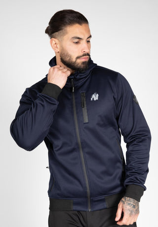 Gorilla Wear Glendale Softshell Jacket - Navy - Urban Gym Wear