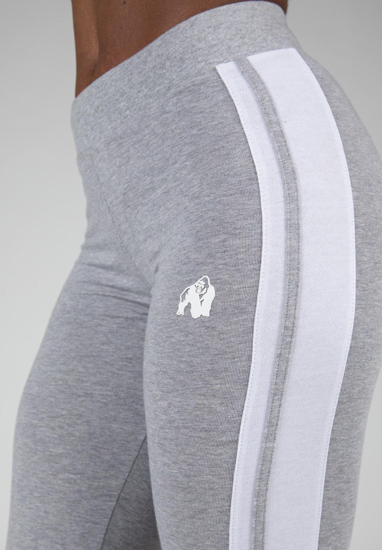 Gorilla Wear Hailey Leggings - Grey Melange - Urban Gym Wear