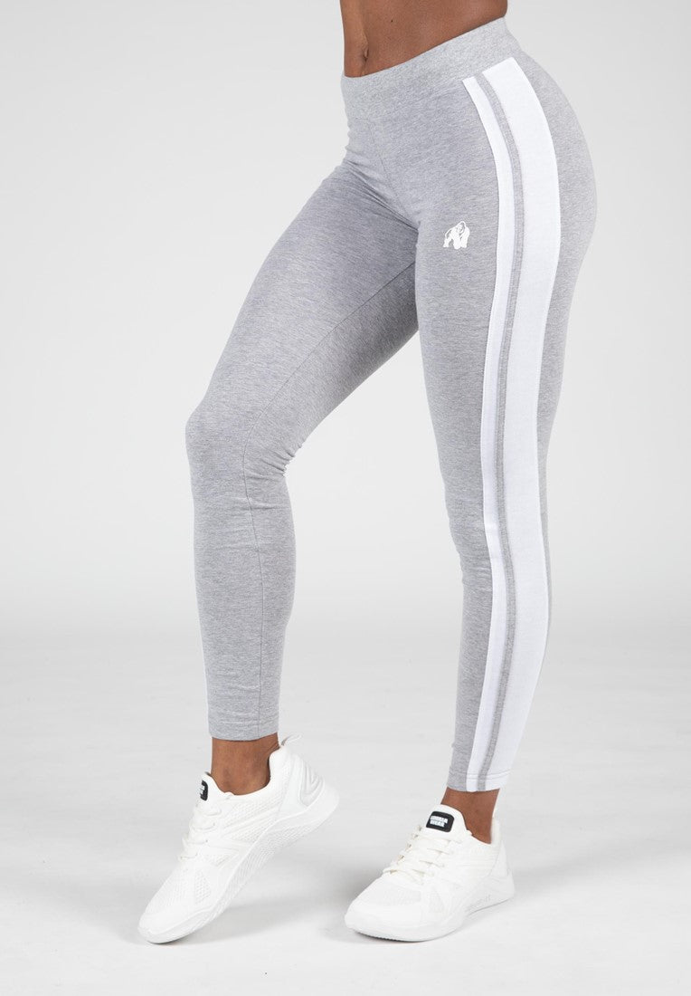 Gorilla Wear Hailey Leggings - Grey Melange - Urban Gym Wear