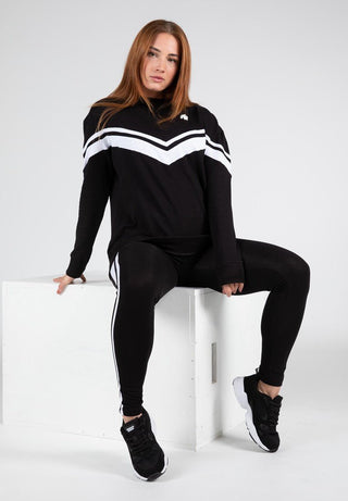 Gorilla Wear Hailey Oversized Sweatshirt - Black - Urban Gym Wear