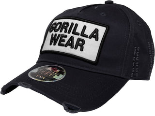 Gorilla Wear Harrison Cap - Black-White - Urban Gym Wear