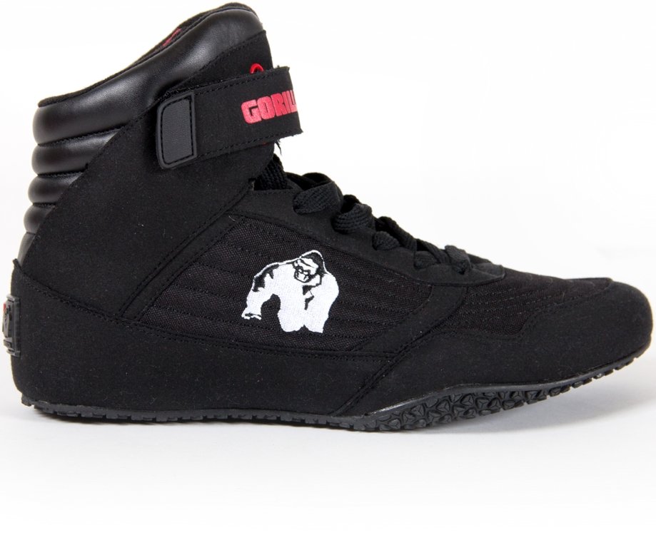 Gorilla Wear High Tops Black Urban Gym Wear - Main Image