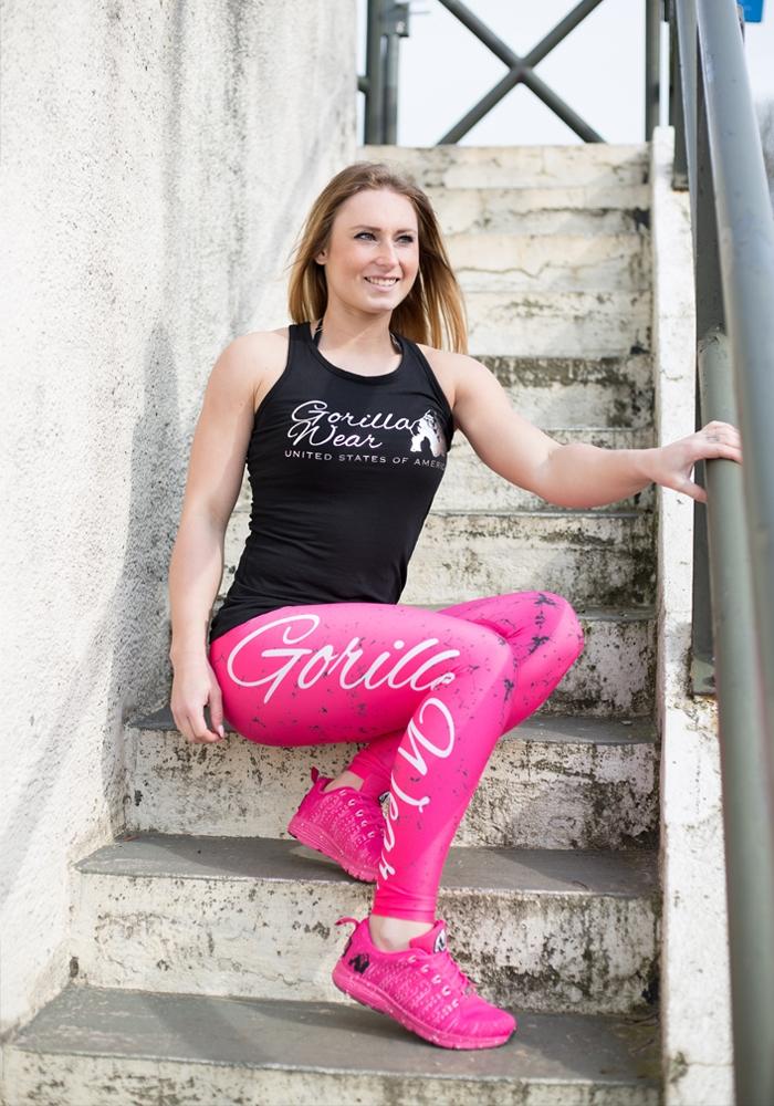 Gorilla Wear Houston Tights - Pink - Urban Gym Wear