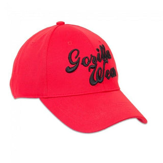 Gorilla Wear Laredo Flex Cap - Red - Urban Gym Wear