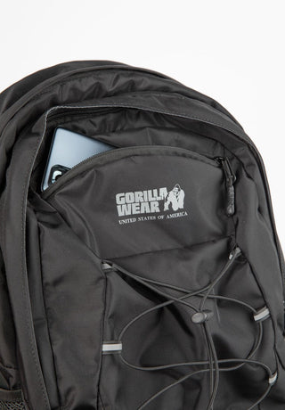 Gorilla Wear Las Vegas Backpack - Black - Urban Gym Wear