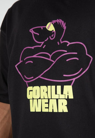 Gorilla Wear Legacy Oversized T-Shirt - Black - Urban Gym Wear