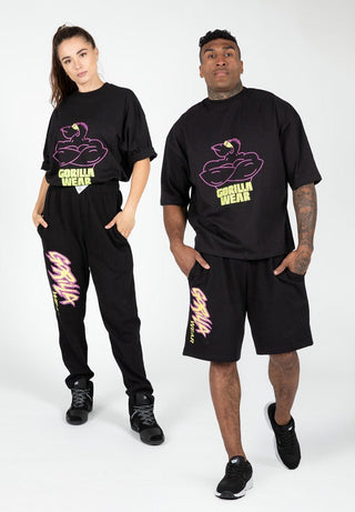 Gorilla Wear Legacy Oversized T-Shirt - Black - Urban Gym Wear