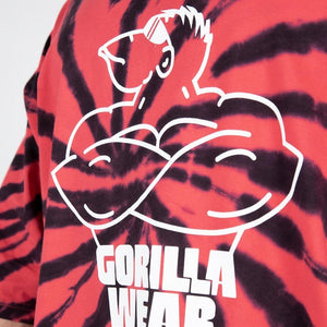 Gorilla Wear Legacy Oversized T-Shirt - Red/Black - Urban Gym Wear