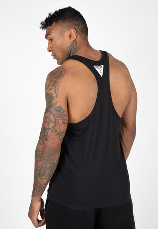 Gorilla Wear Legacy Stringer - Black - Urban Gym Wear
