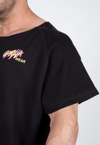 Gorilla Wear Legacy Workout Top - Black - Urban Gym Wear