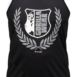 Gorilla Wear Lexington Tank Top - Black-White - Urban Gym Wear