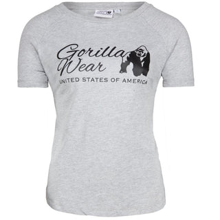 Gorilla Wear Lodi T-Shirt - Light Grey - Urban Gym Wear
