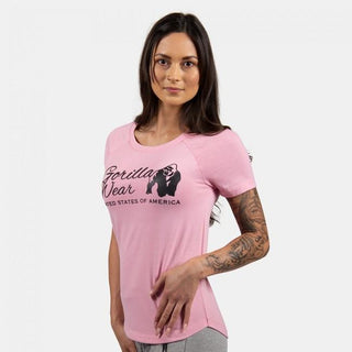 Gorilla Wear Lodi T-Shirt - Light Pink - Urban Gym Wear