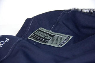 Gorilla Wear Logo Mesh Pants - Blue - Urban Gym Wear