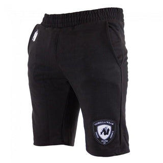 Gorilla Wear Los Angeles Sweat Shorts - Black - Urban Gym Wear