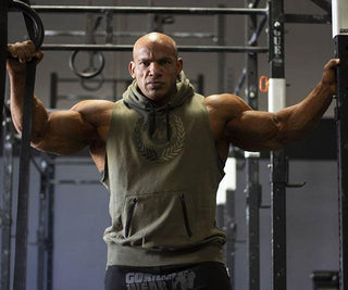 Gorilla Wear Manti Sleeveless Hoodie - Army Green - Urban Gym Wear