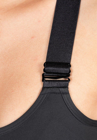 Gorilla Wear Monroe Sports Bra - Black - Urban Gym Wear