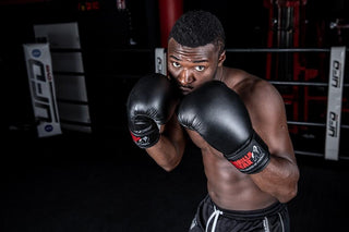 Gorilla Wear Mosby Boxing Gloves - Black - Urban Gym Wear