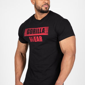 Gorilla Wear Murray T-Shirt - Black - Urban Gym Wear