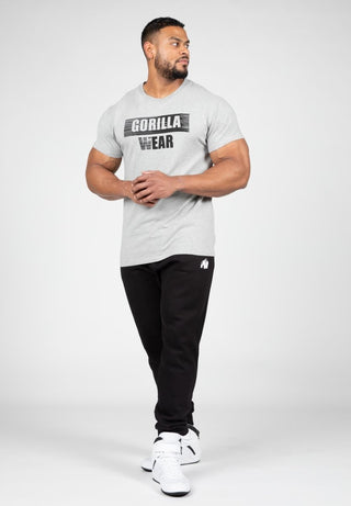 Gorilla Wear Murray T-Shirt - Grey - Urban Gym Wear