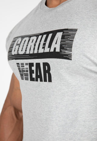 Gorilla Wear Murray T-Shirt - Grey - Urban Gym Wear