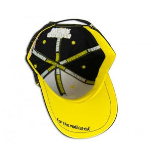 Gorilla Wear Muscled Monkey Cap Black-Yellow Urban Gym Wear