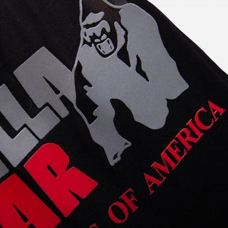 Gorilla Wear Nashville Tank Top - Black-Red - Urban Gym Wear