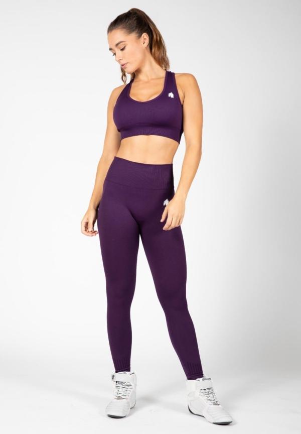 Gorilla Wear Neiro Seamless Bra - Purple – Urban Gym Wear
