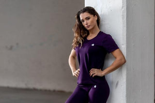 Gorilla Wear Neiro Seamless T-Shirt - Purple - Urban Gym Wear