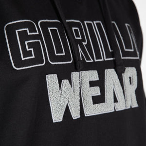 Gorilla Wear Nevada Hoodie - Black - Urban Gym Wear