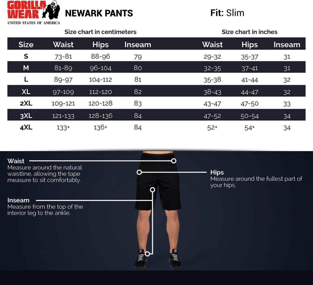 Gorilla Wear Newark Pants - Beige - Urban Gym Wear