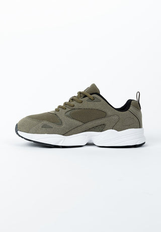 Gorilla Wear Newport Sneakers - Army Green - Urban Gym Wear