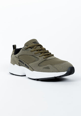 Gorilla Wear Newport Sneakers - Army Green - Urban Gym Wear