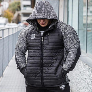 Gorilla Wear Paxville Jacket - Black-Grey - Urban Gym Wear