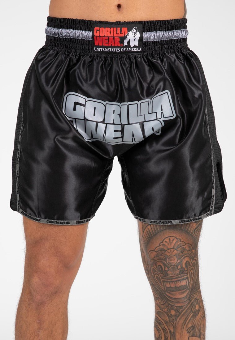 Gorilla Wear Boxershorts 3-Pack - Grijs/Blauw/Rood - XL Gorilla Wear Boxershorts 3-Pack - Grijs/Blauw/Rood - XL